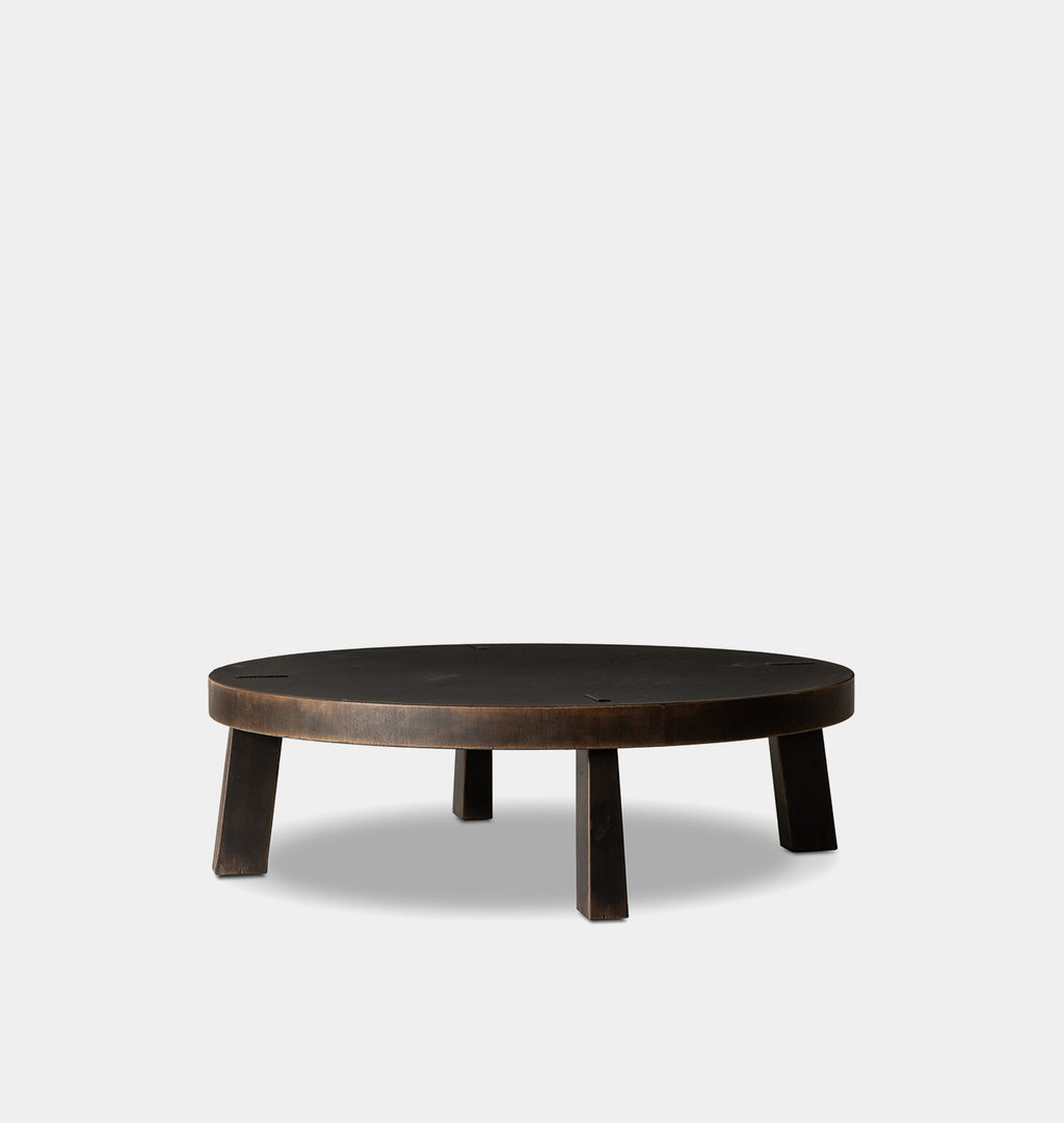 Sadira Coffee Table Burnt Oak 50"