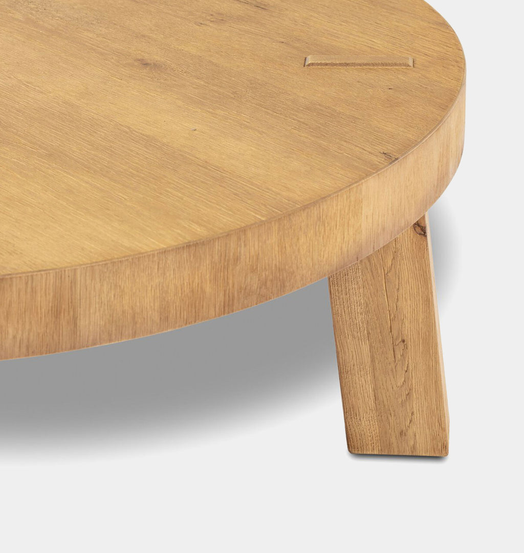 Sadira Coffee Table Worn Oak 40"