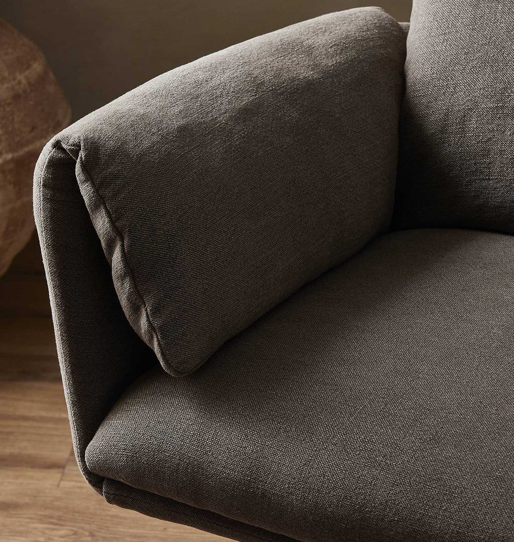 Salerno Desk Chair Broadway Coffee