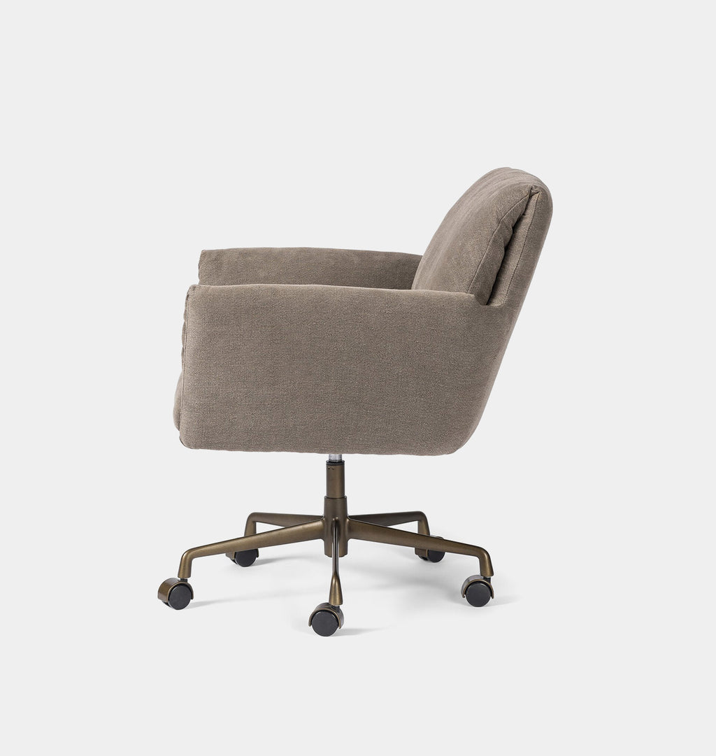 Salerno Desk Chair Broadway Coffee