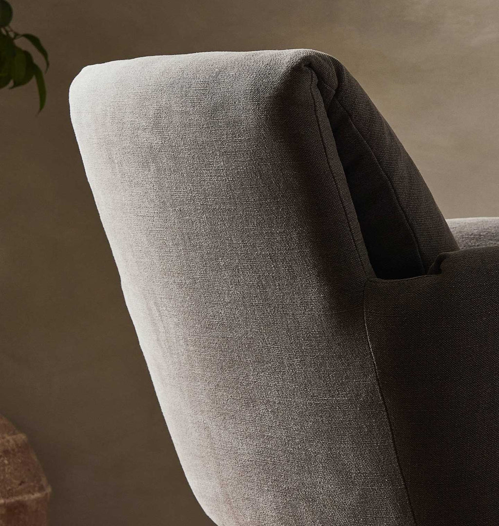 Salerno Desk Chair Broadway Coffee