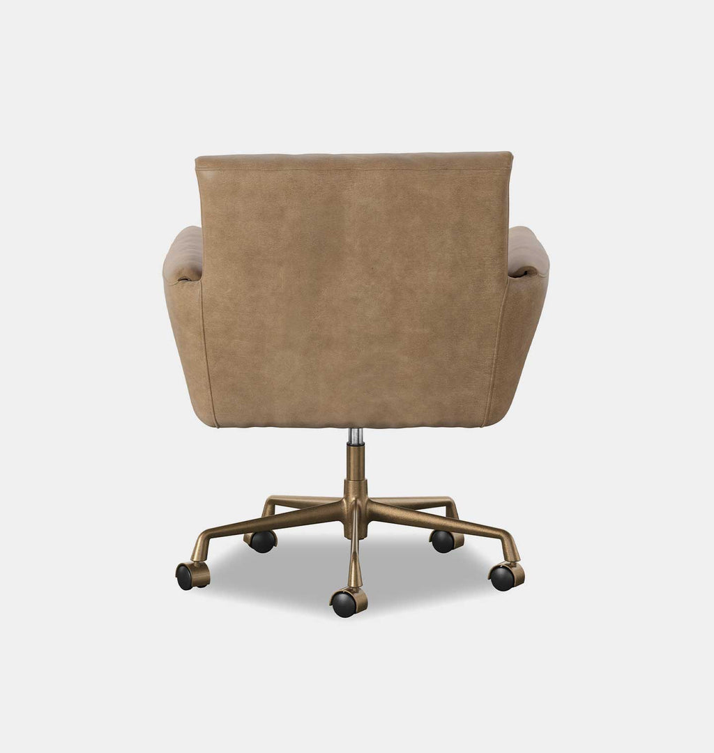Salerno Upholstered Desk Chair Palermo Drift