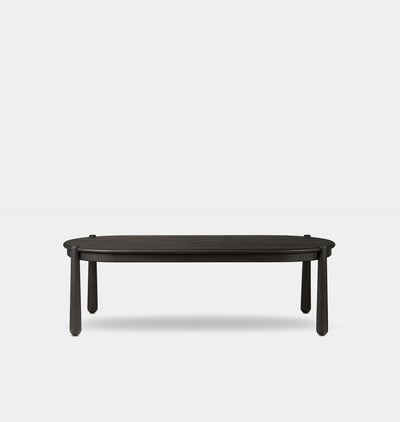 Salvador Dining Table Smoked Black