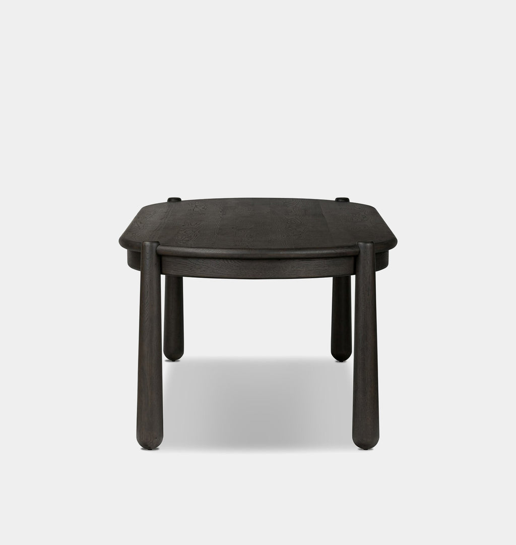 Salvador Dining Table Smoked Black