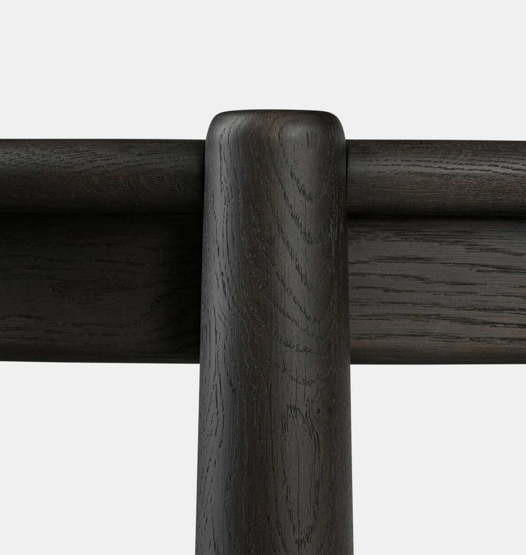 Salvador Dining Table Smoked Black