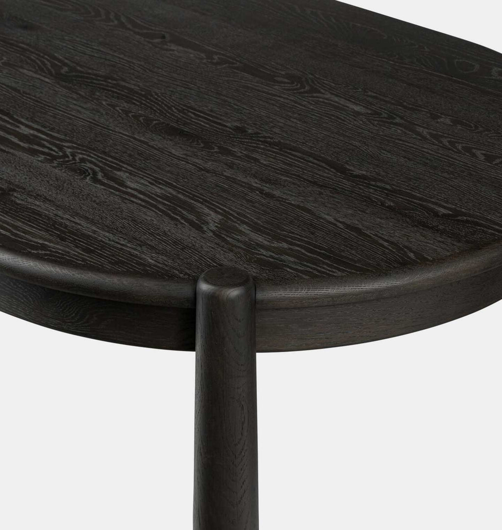 Salvador Dining Table Smoked Black