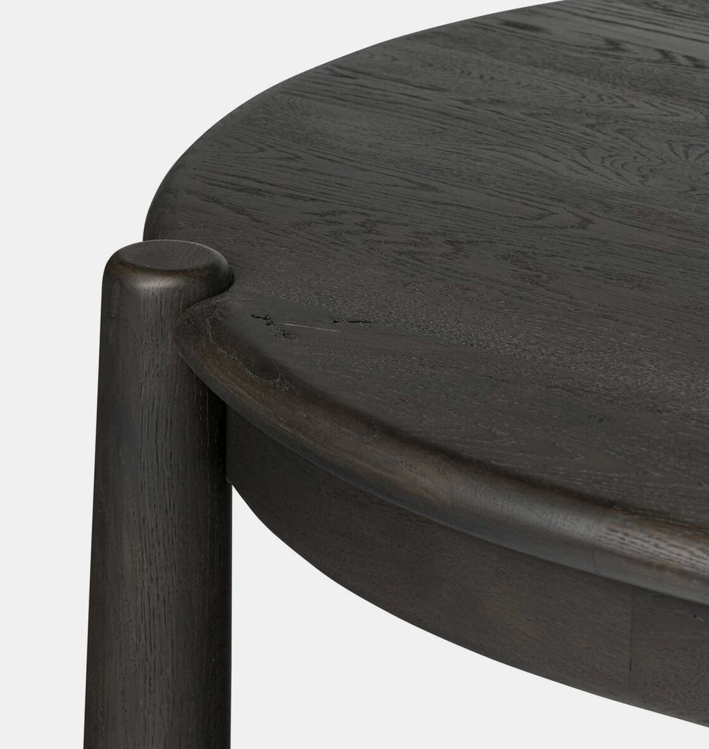 Salvador Dining Table Smoked Black