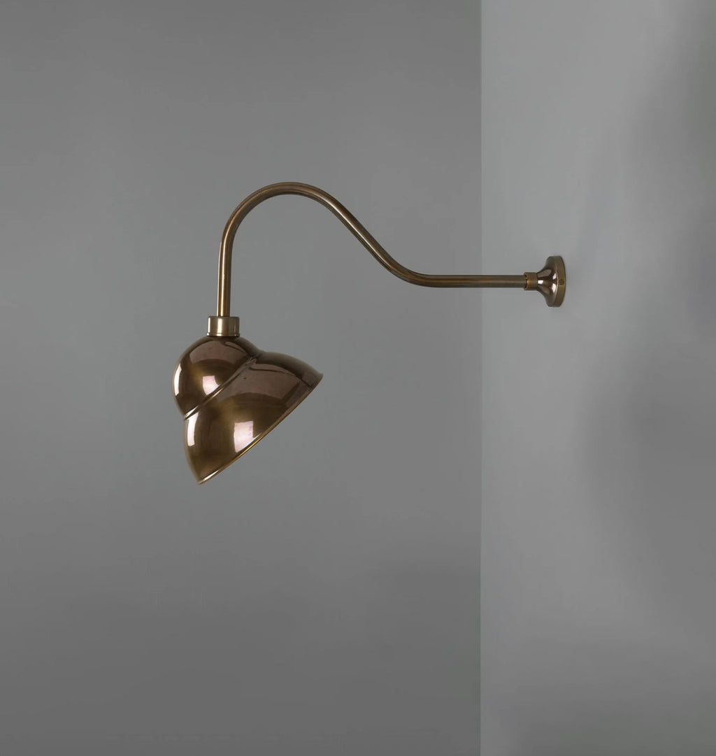 Sanford Indoor Sign Light Antique Brass