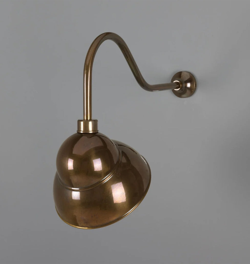 Sanford Indoor Sign Light Antique Brass