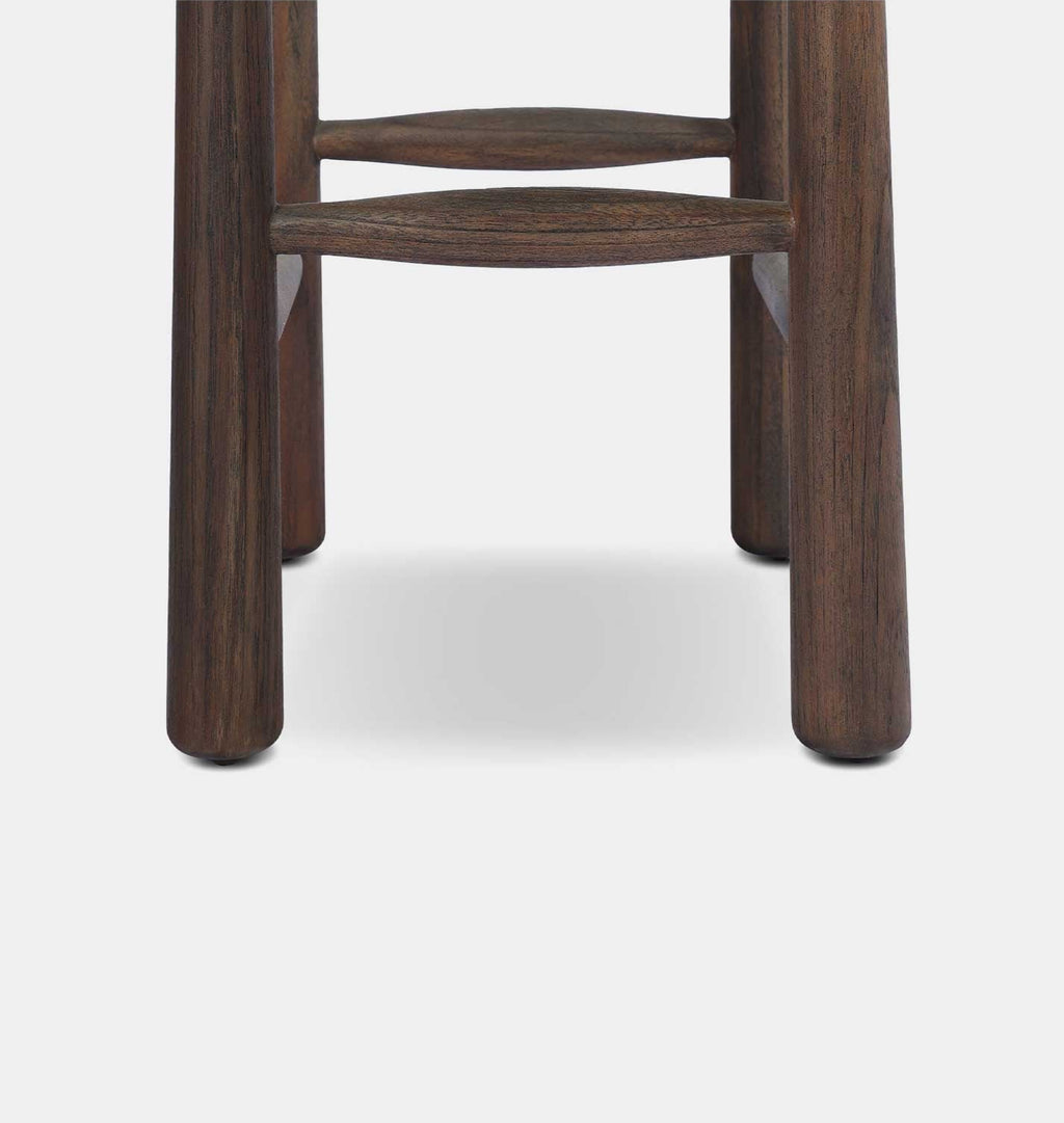 Savio Outdoor Counter Stool Dark Woven