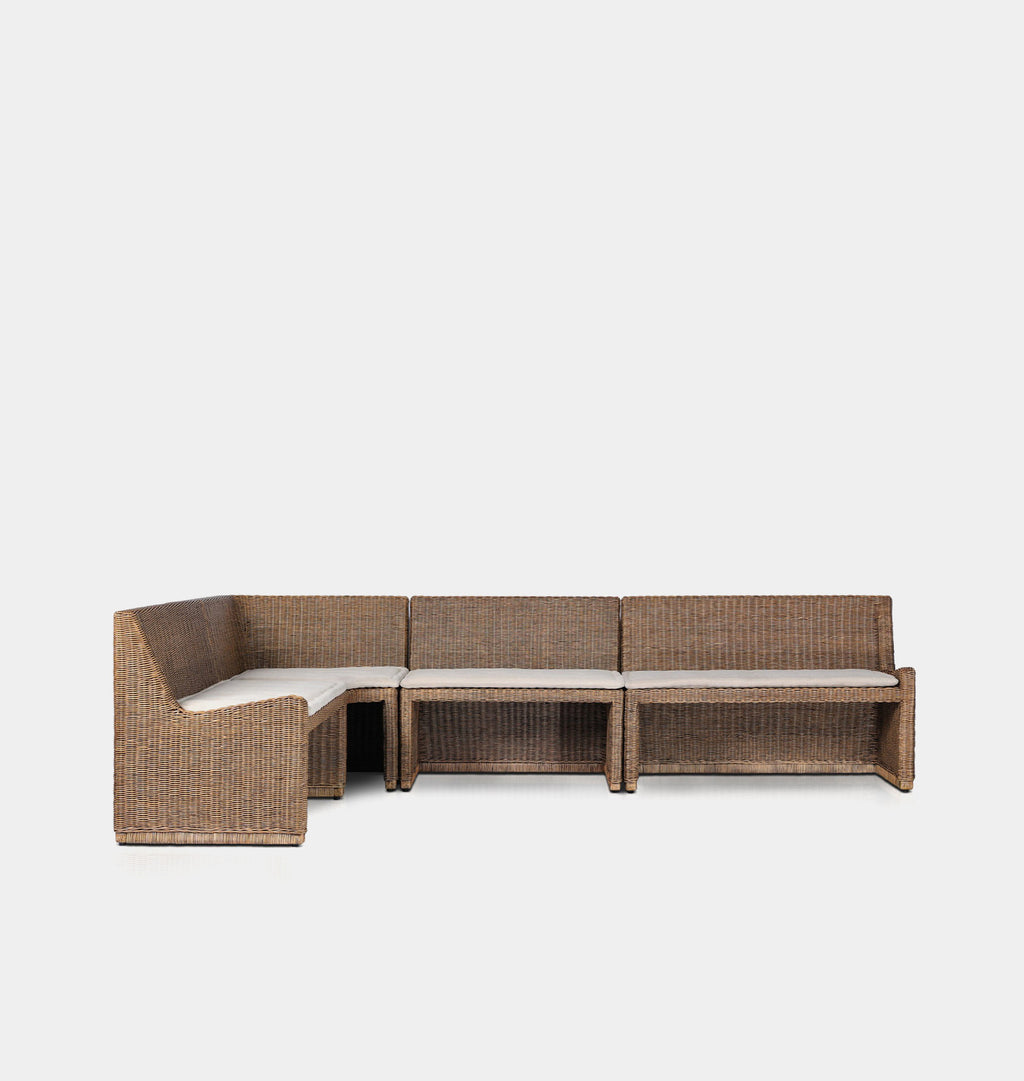 Senna Dining Banquette L Shape 121"