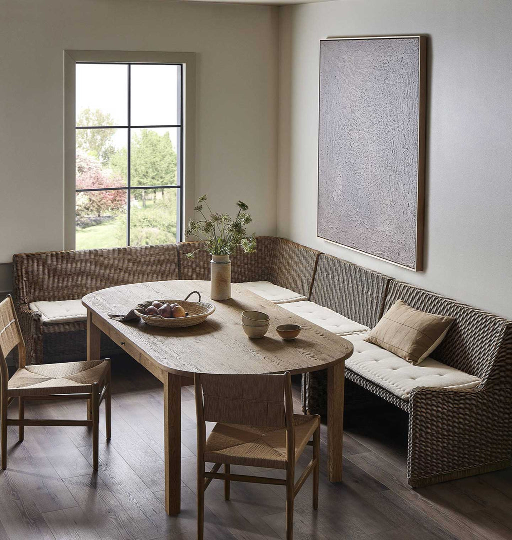 Senna Dining Banquette L Shape 121"