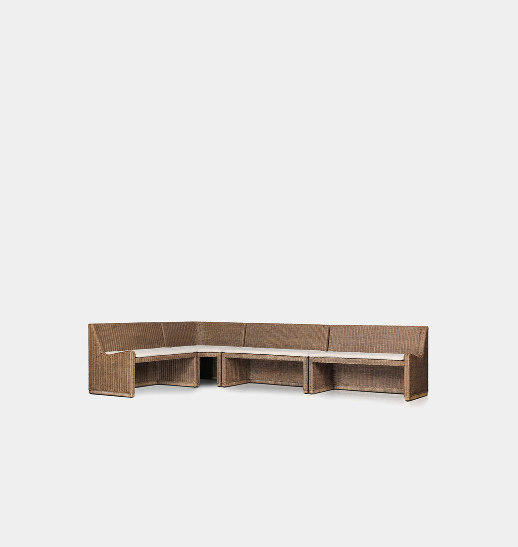 Senna Dining Banquette L Shape 132"
