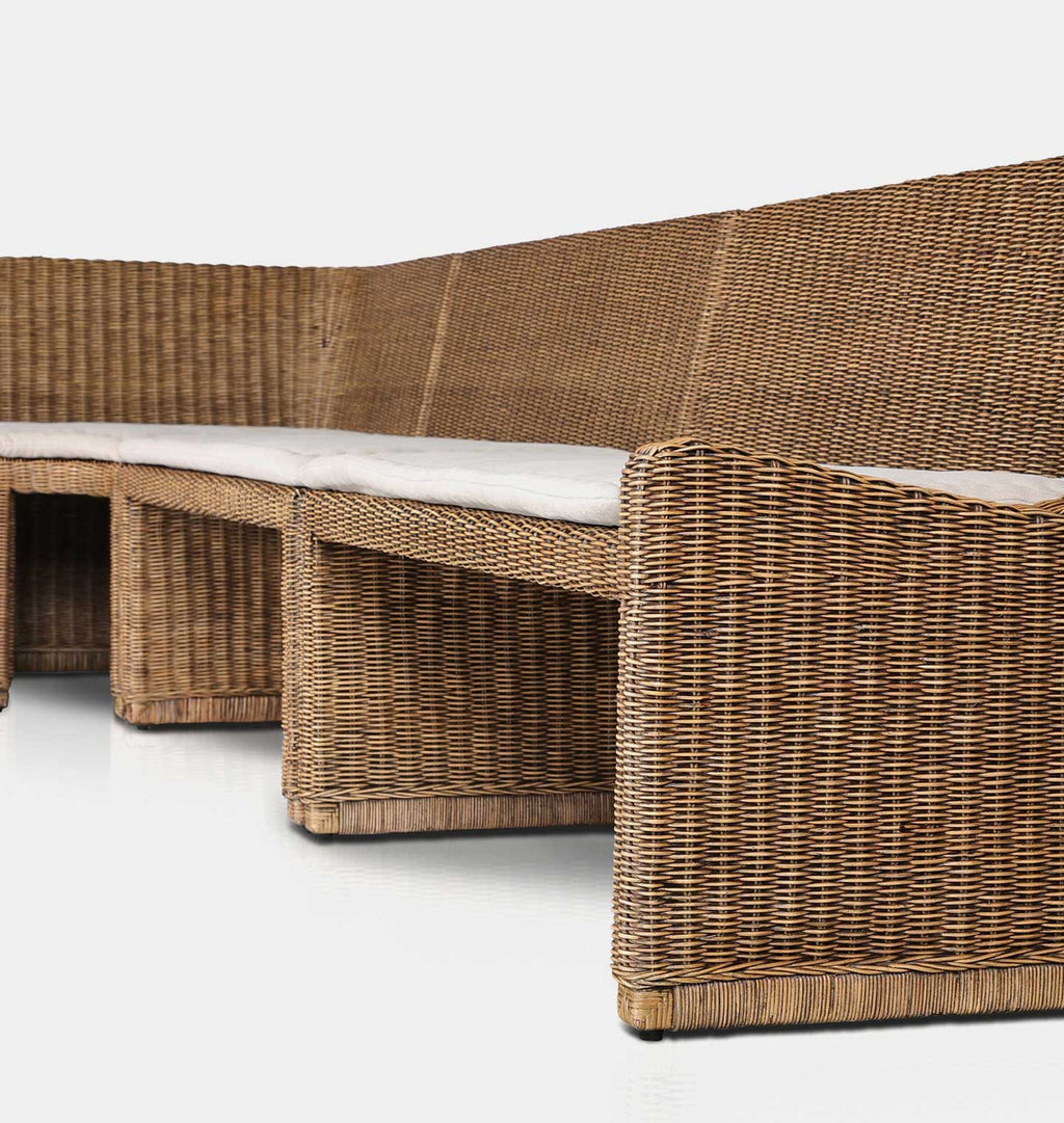 Senna Dining Banquette L Shape 132"