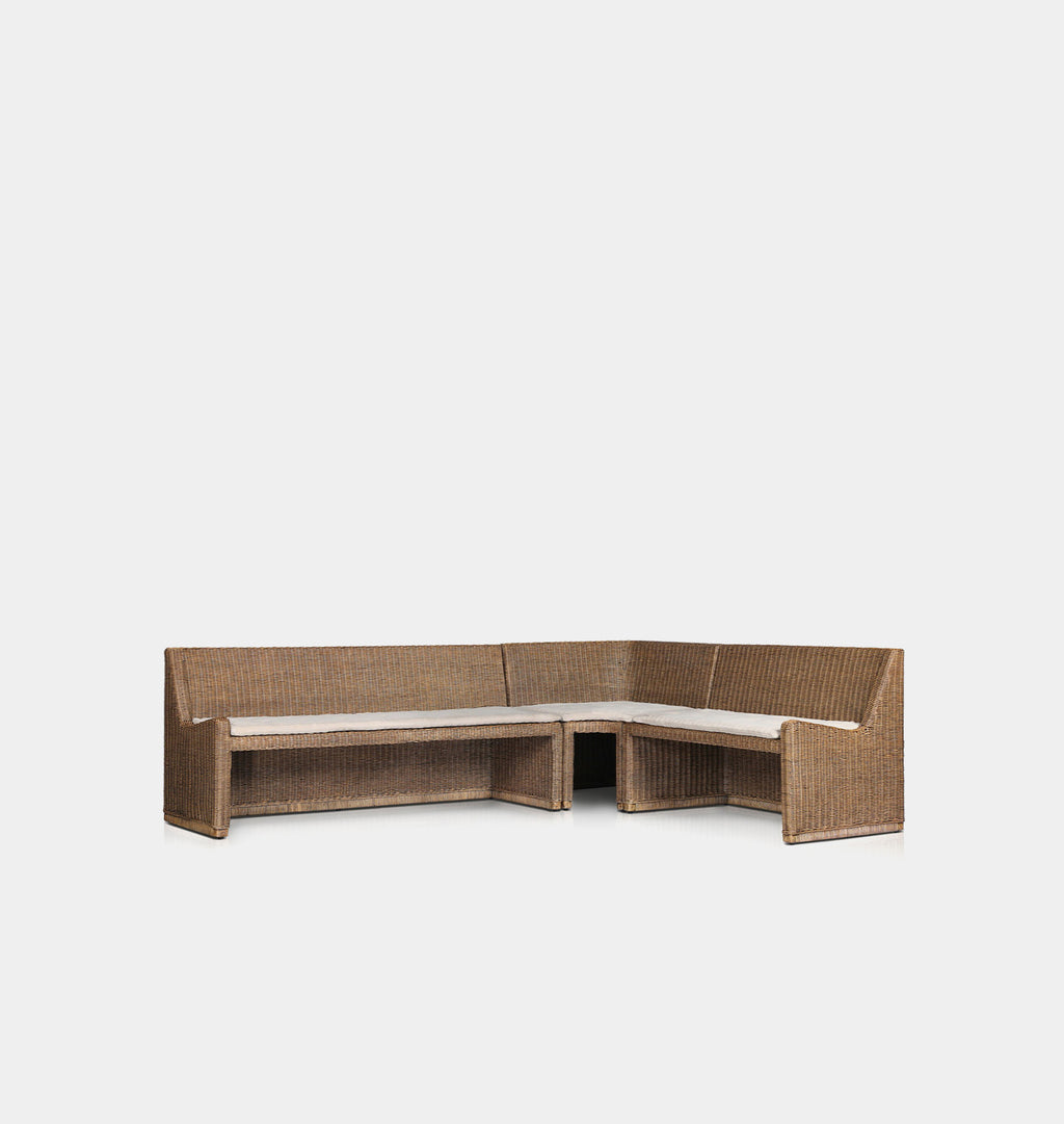 Senna Dining Banquette L Shape Left Facing 106"