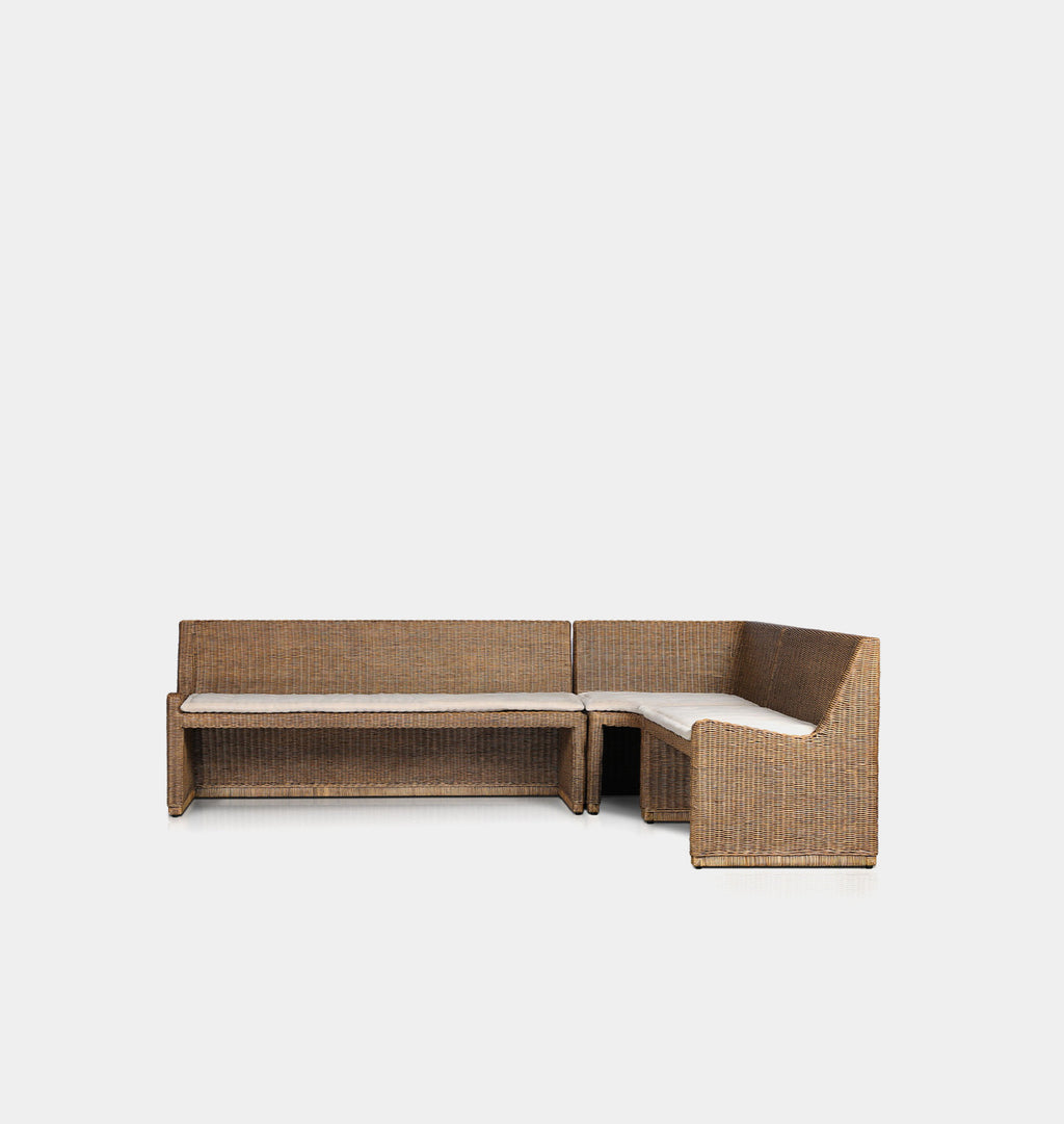 Senna Dining Banquette L Shape Left Facing 106"
