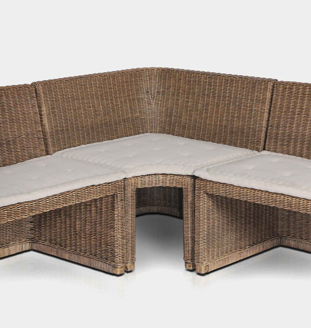Senna Dining Banquette L Shape Left Facing 106"
