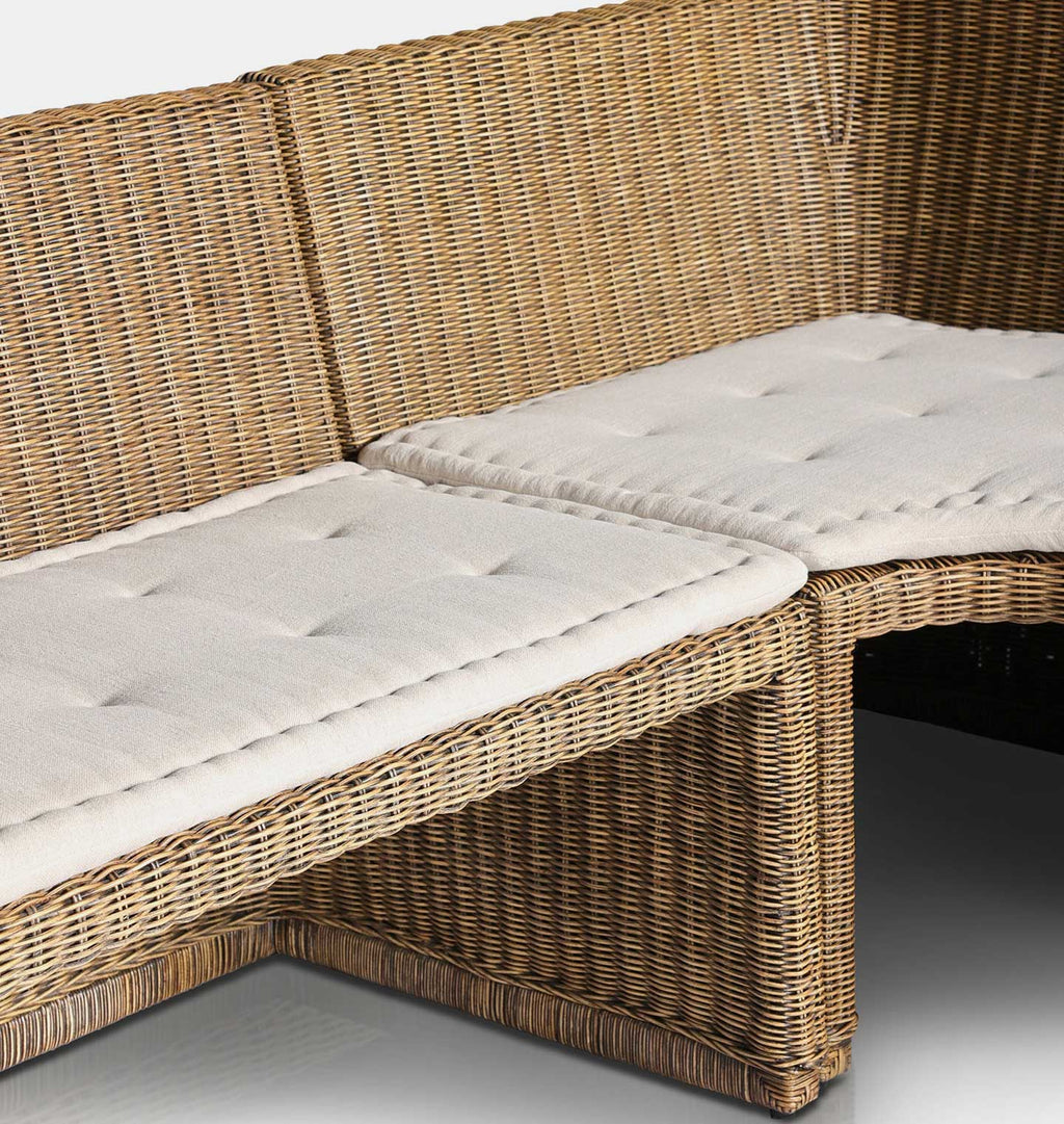 Senna Dining Banquette L Shape Left Facing 106"