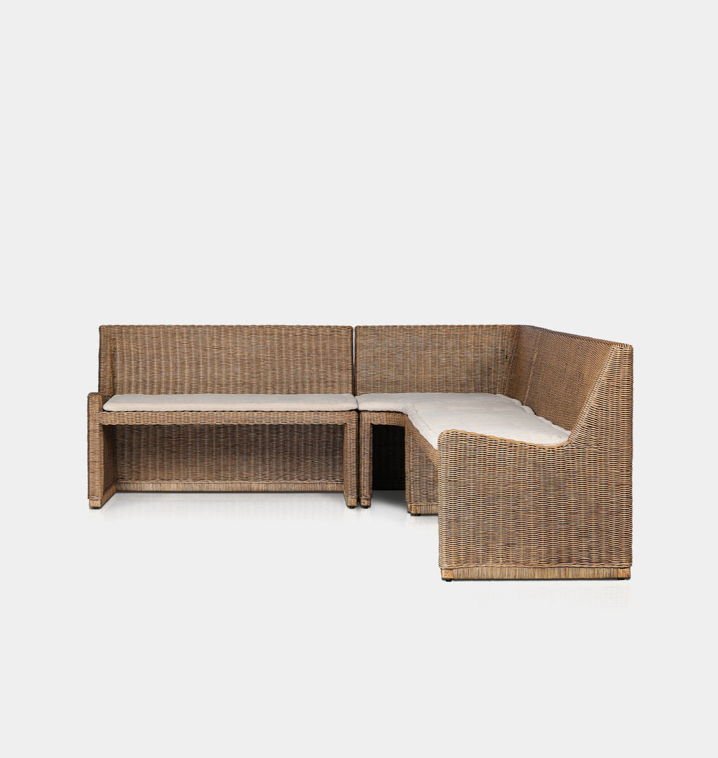 Senna Dining Banquette L Shape Right Facing 106"