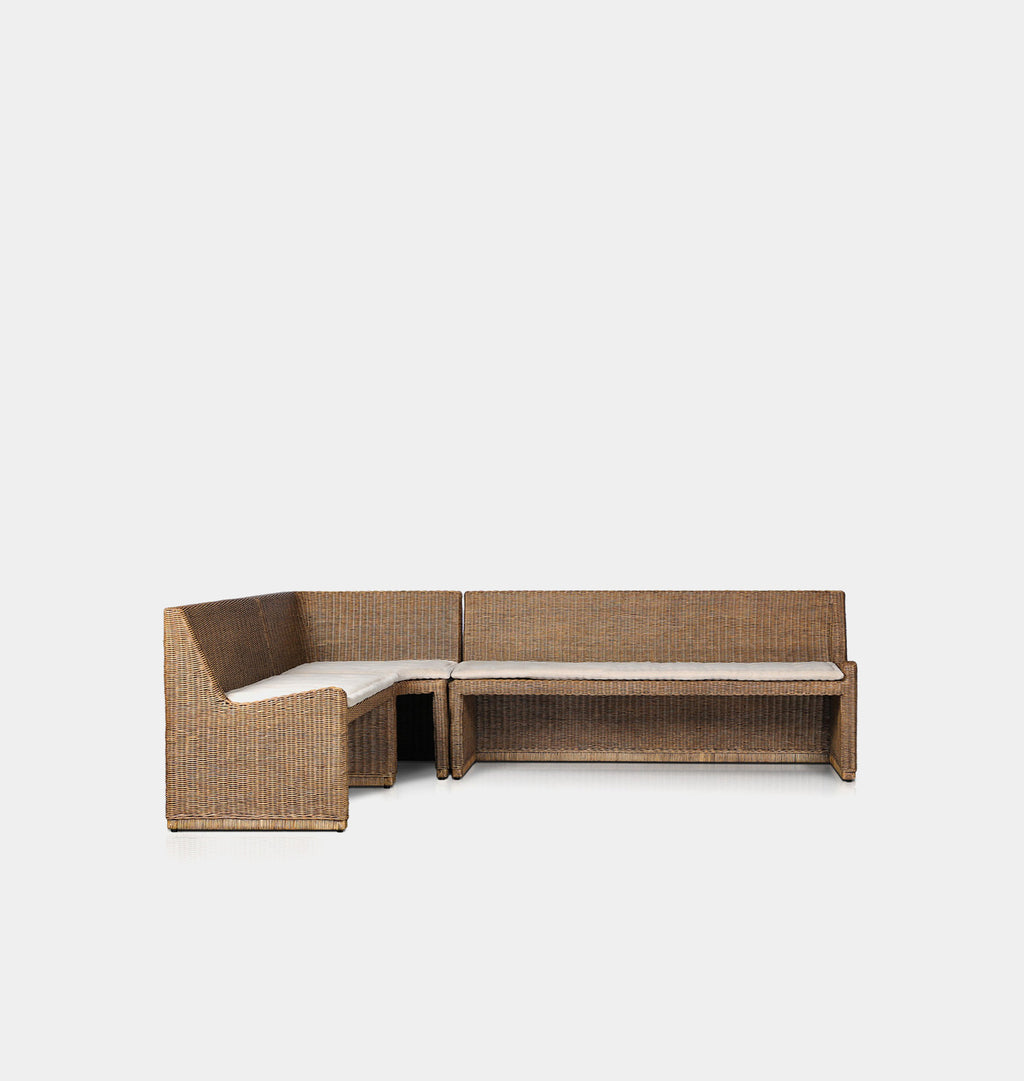 Senna Dining Banquette L Shape Right Facing 106"