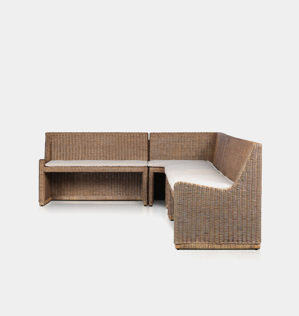 Senna Dining Banquette L Shape Right Facing 144"
