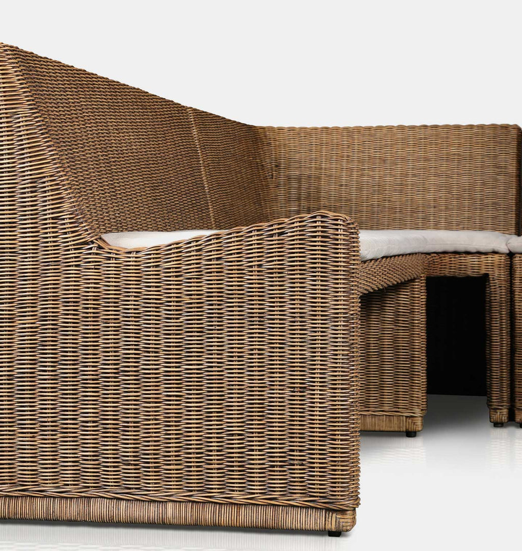 Senna Dining Banquette L Shape Right Facing 144"