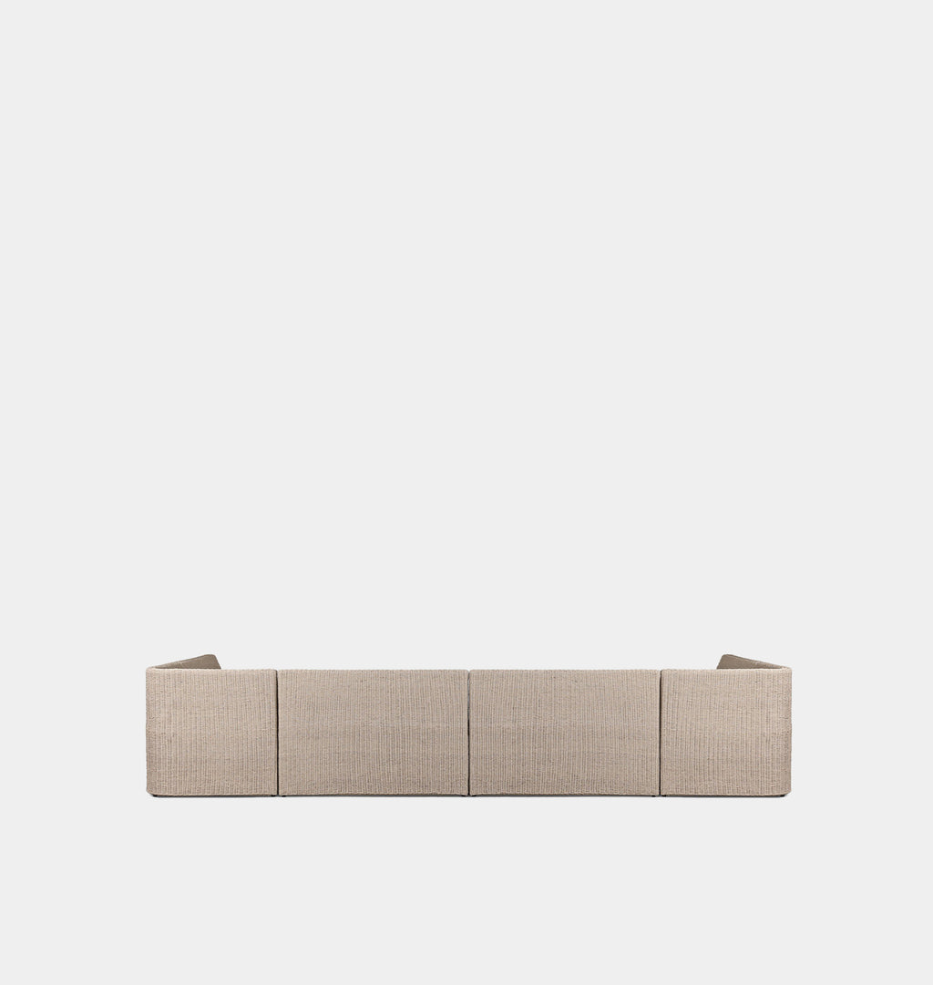 Senna Outdoor U-Shape Dining Banquette 166"