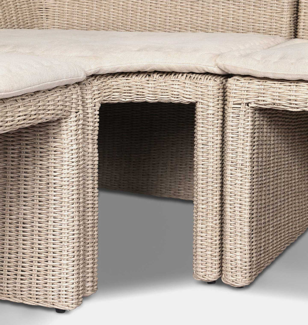 Senna Outdoor Dining Banquette