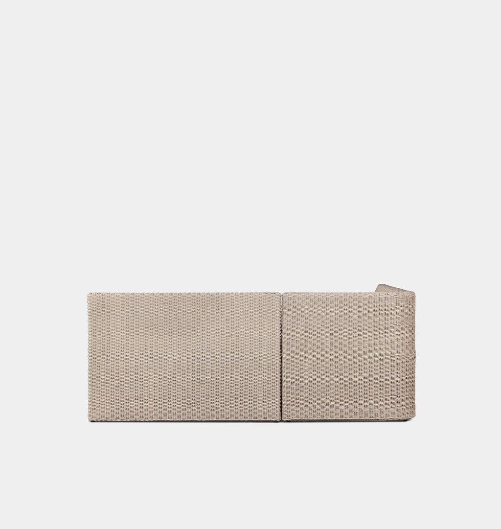 Senna Outdoor Corner Dining Banquette 83"