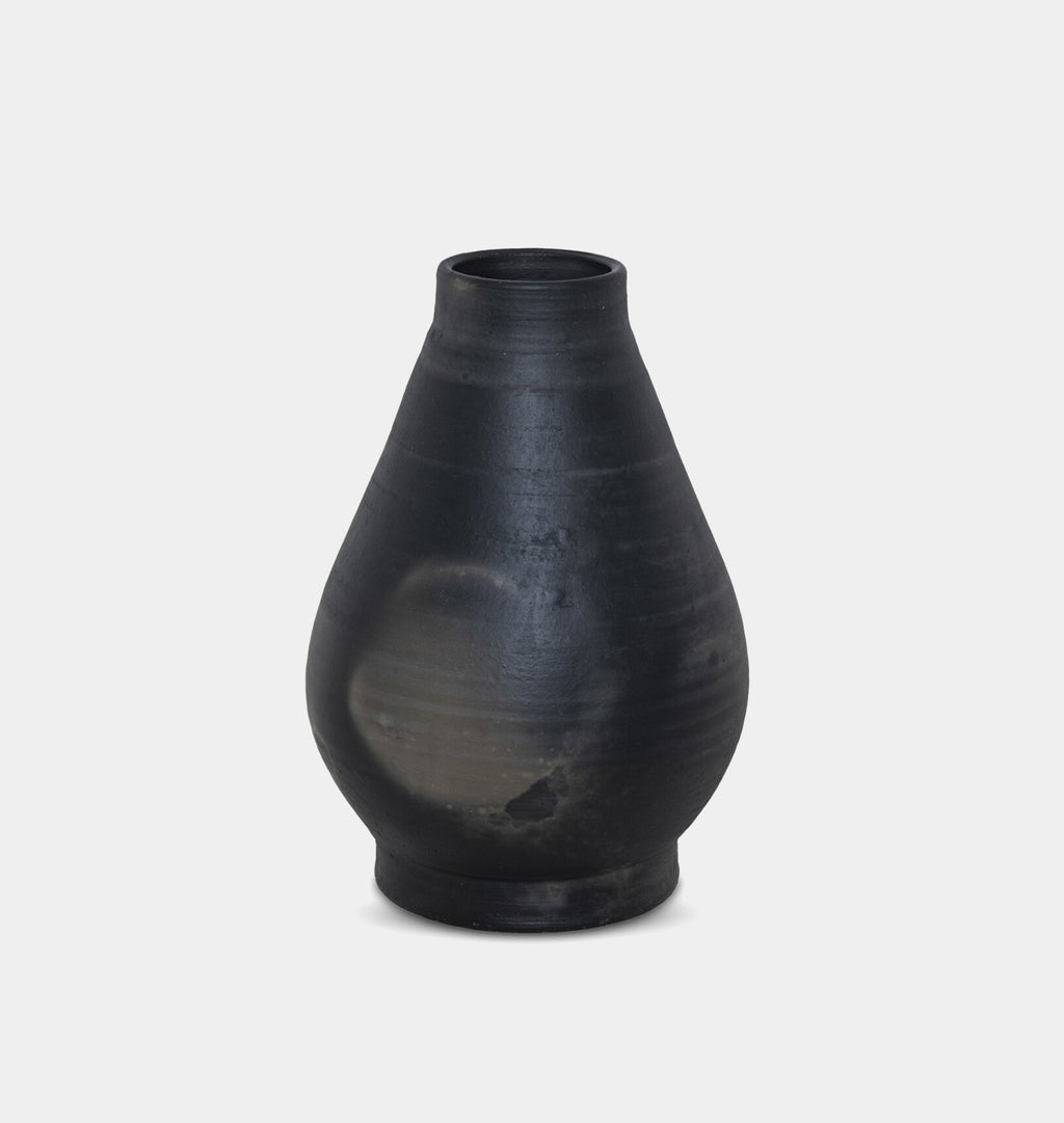 Sesto Vessel Aged Black Terracotta