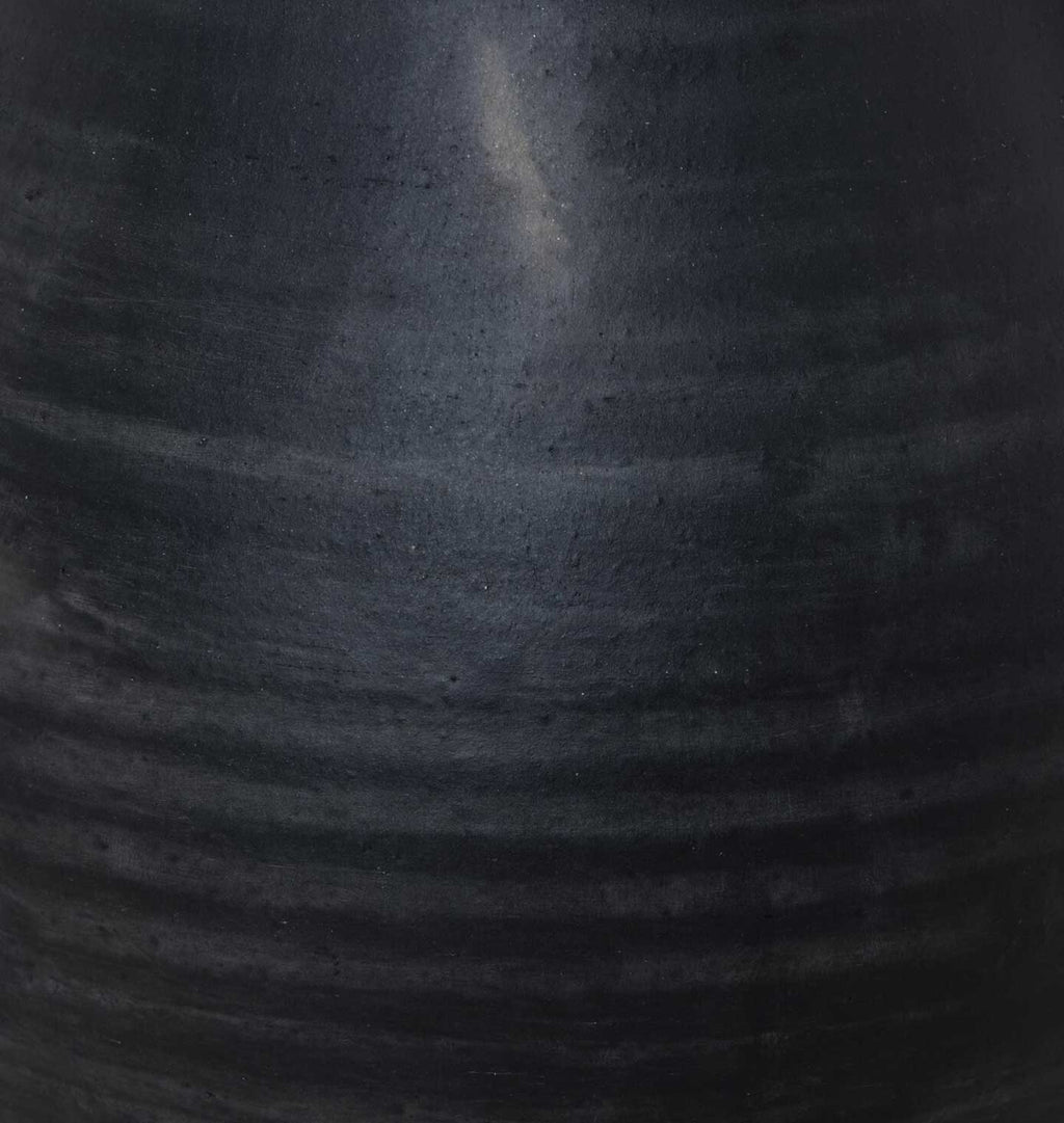 Sesto Vessel Aged Black Terracotta