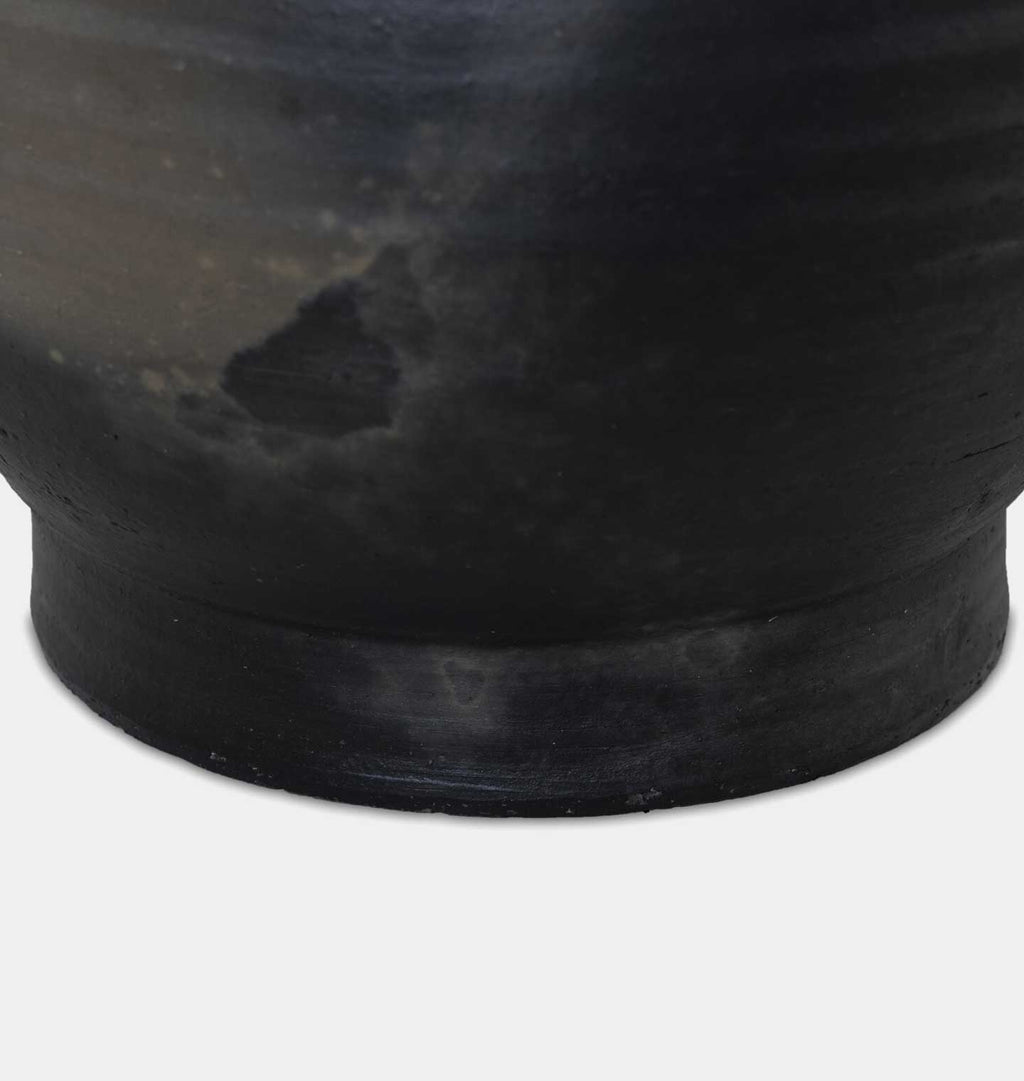 Sesto Vessel Aged Black Terracotta