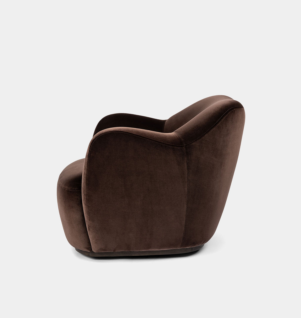 Shia Swivel Chair Cocoa