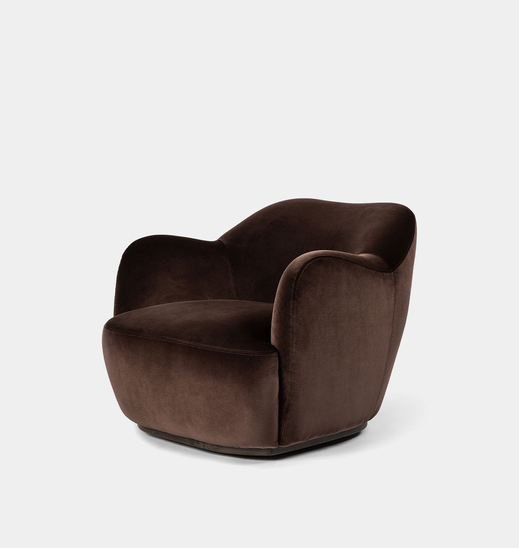 Shia Swivel Chair Cocoa