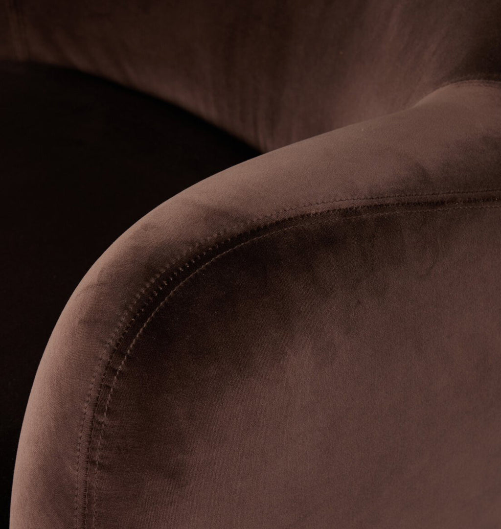 Shia Swivel Chair Cocoa