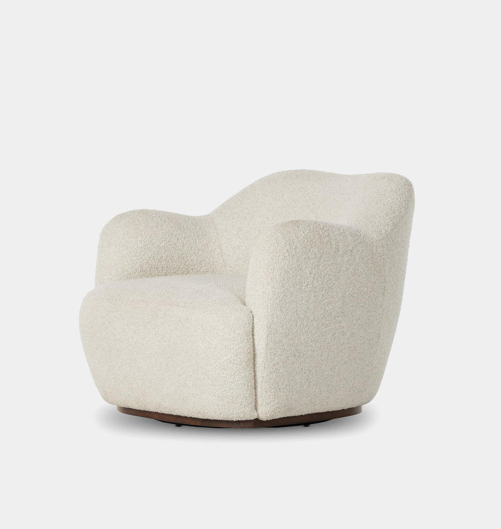 Shia Swivel Chair Bone