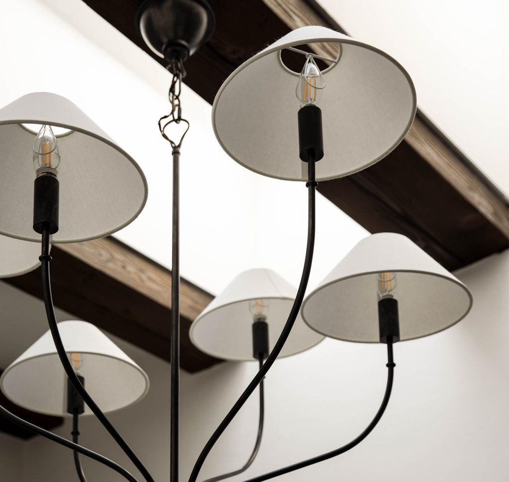 Griffin Large Staggered Tail Chandelier