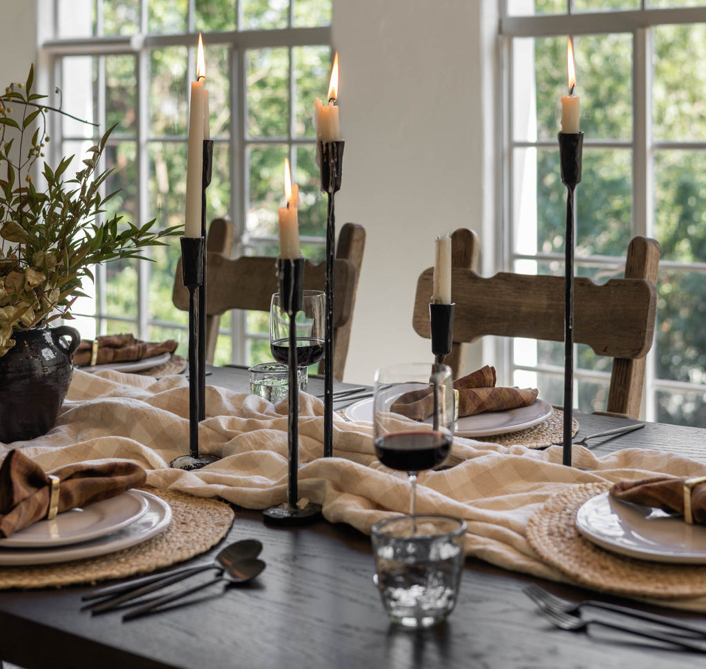 Canvas Vintage Tablecloth