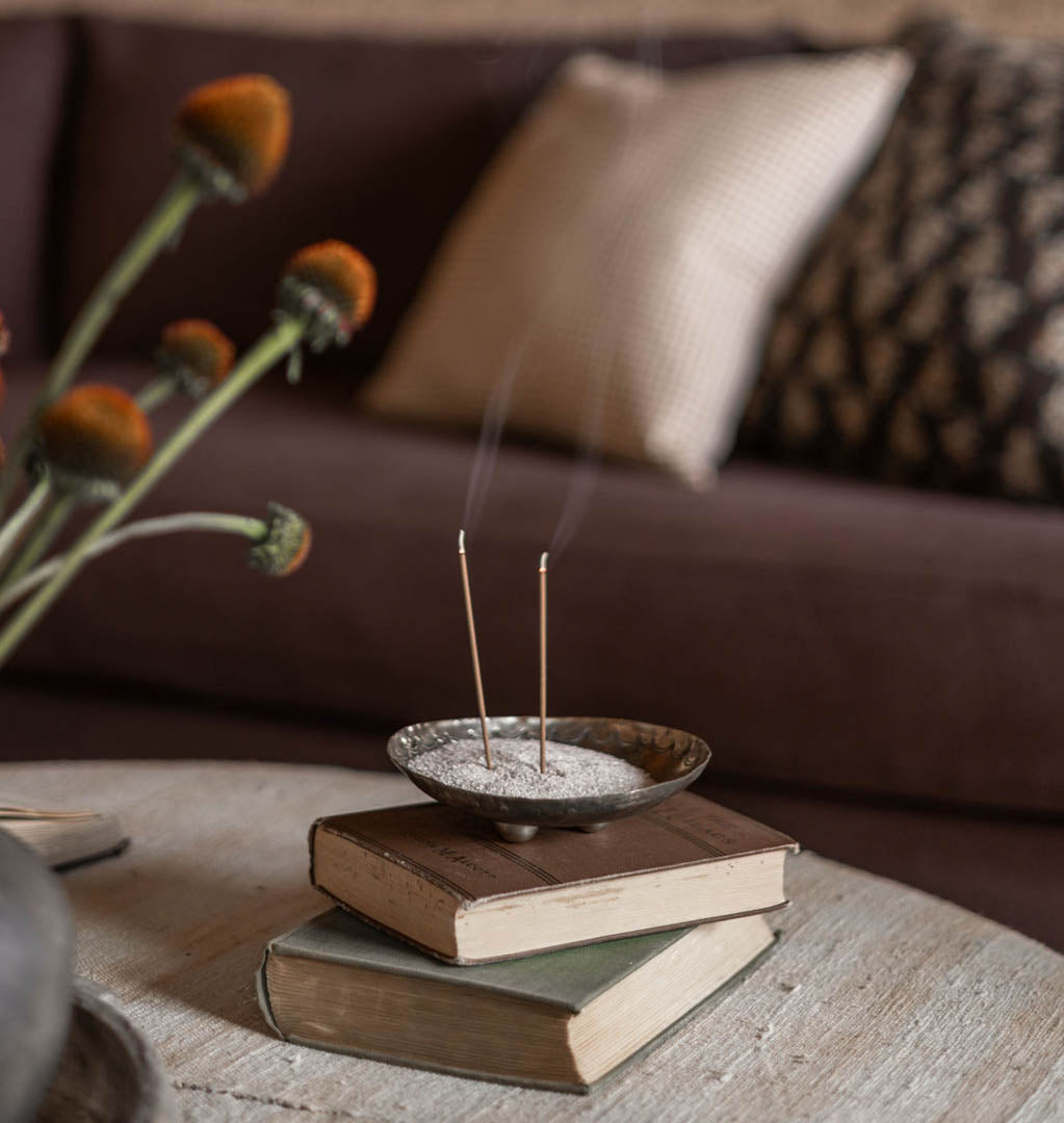 Small Stamped Round Dish