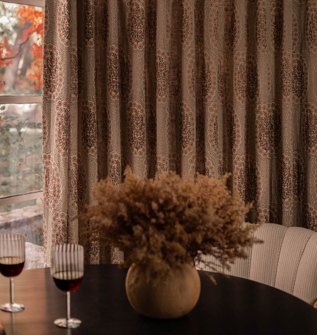 Winfleur Saffron Drapery