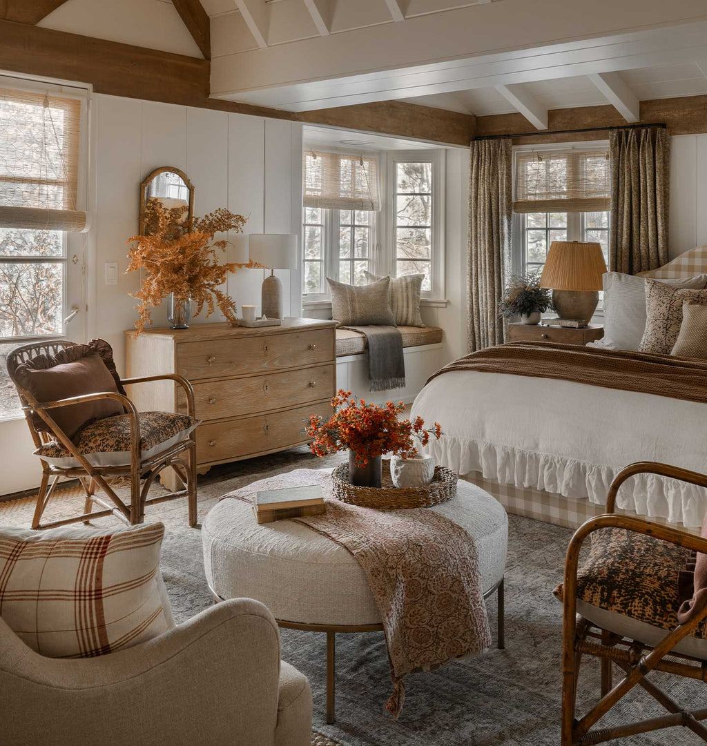 Chautauqua Round Ottoman