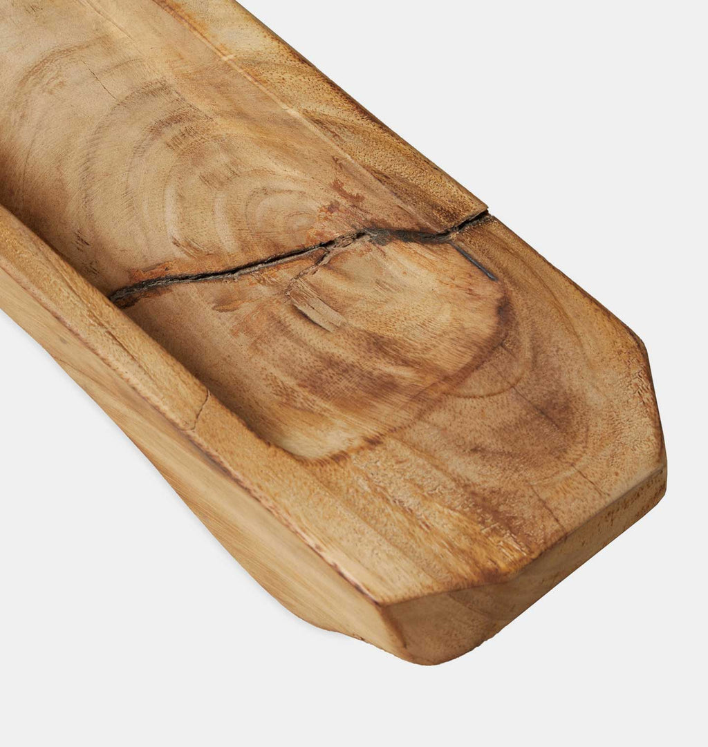 Silla Bowl Burnt Reclaimed Wood