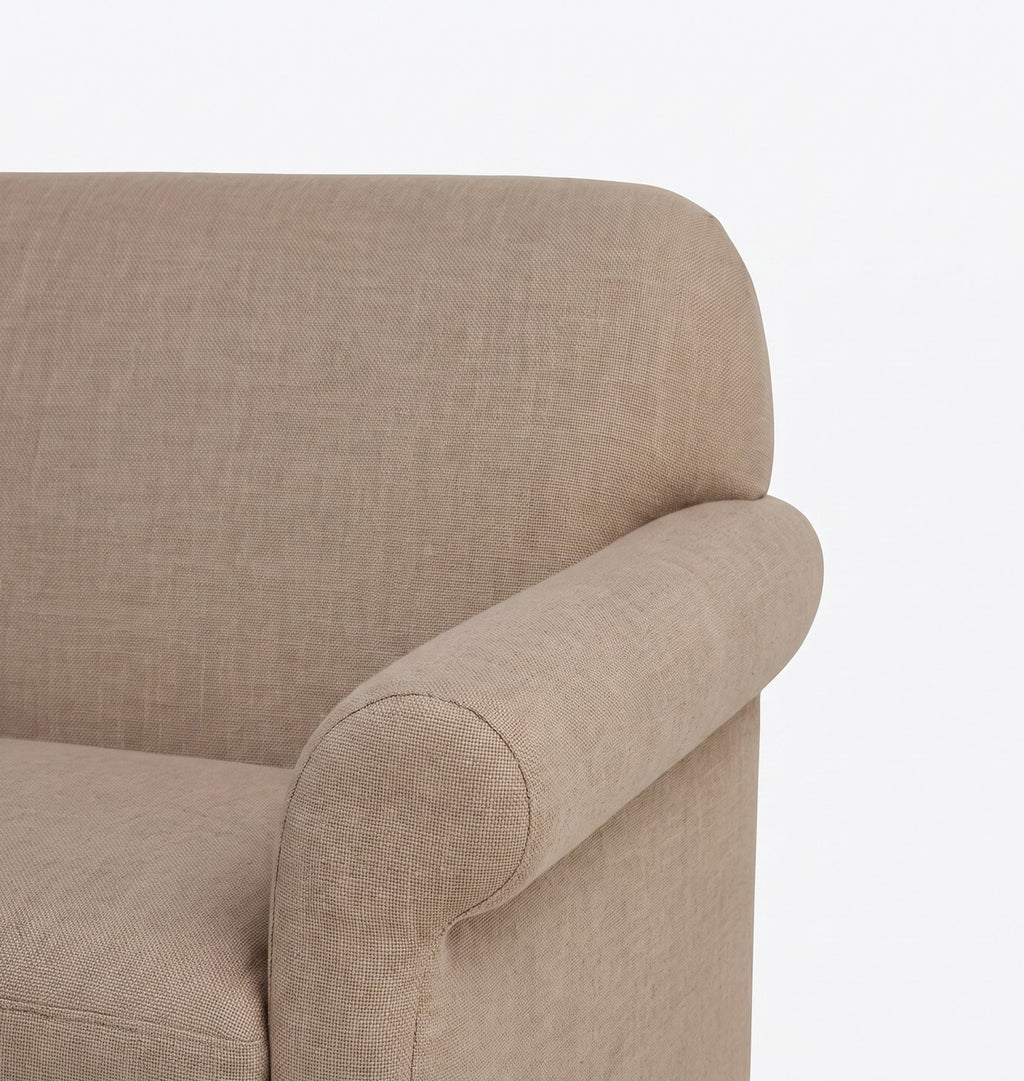 Spencer Sofa in Flax Rendering