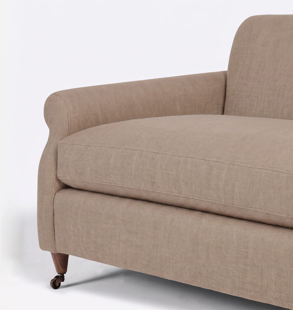 Spencer Sofa in Flax Rendering