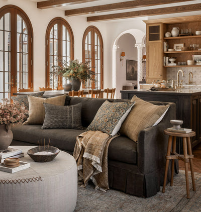 Carpenter Skirted Slipcovered Sofa