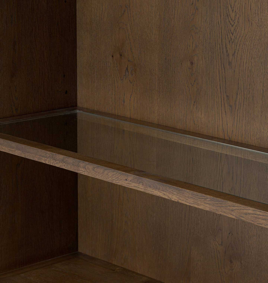Sussex Wide Cabinet Spiced Oak