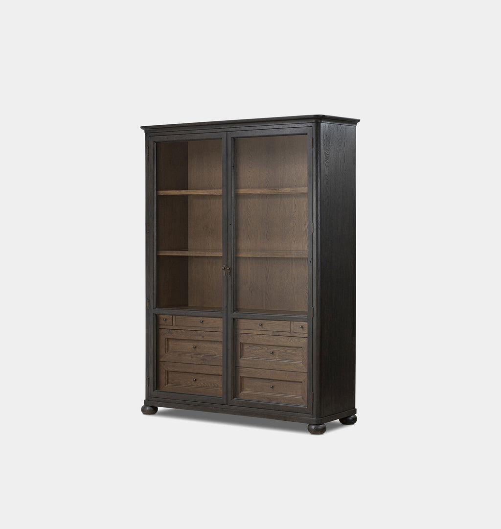Sussex Wide Cabinet Spiced Oak