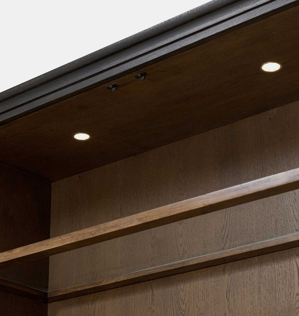 Sussex Wide Cabinet Spiced Oak
