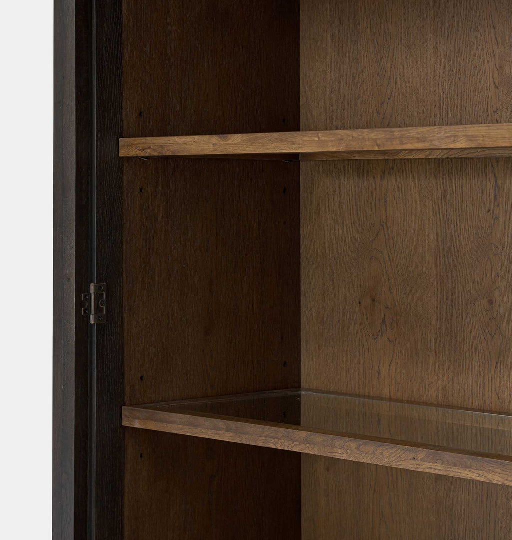 Sussex Wide Cabinet Spiced Oak