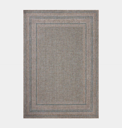 Topanga TOP-05 Natural / Teal Area Rug